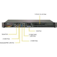 Supermicro SuperServer 5019C-FL (chassis CSE-505-203B)